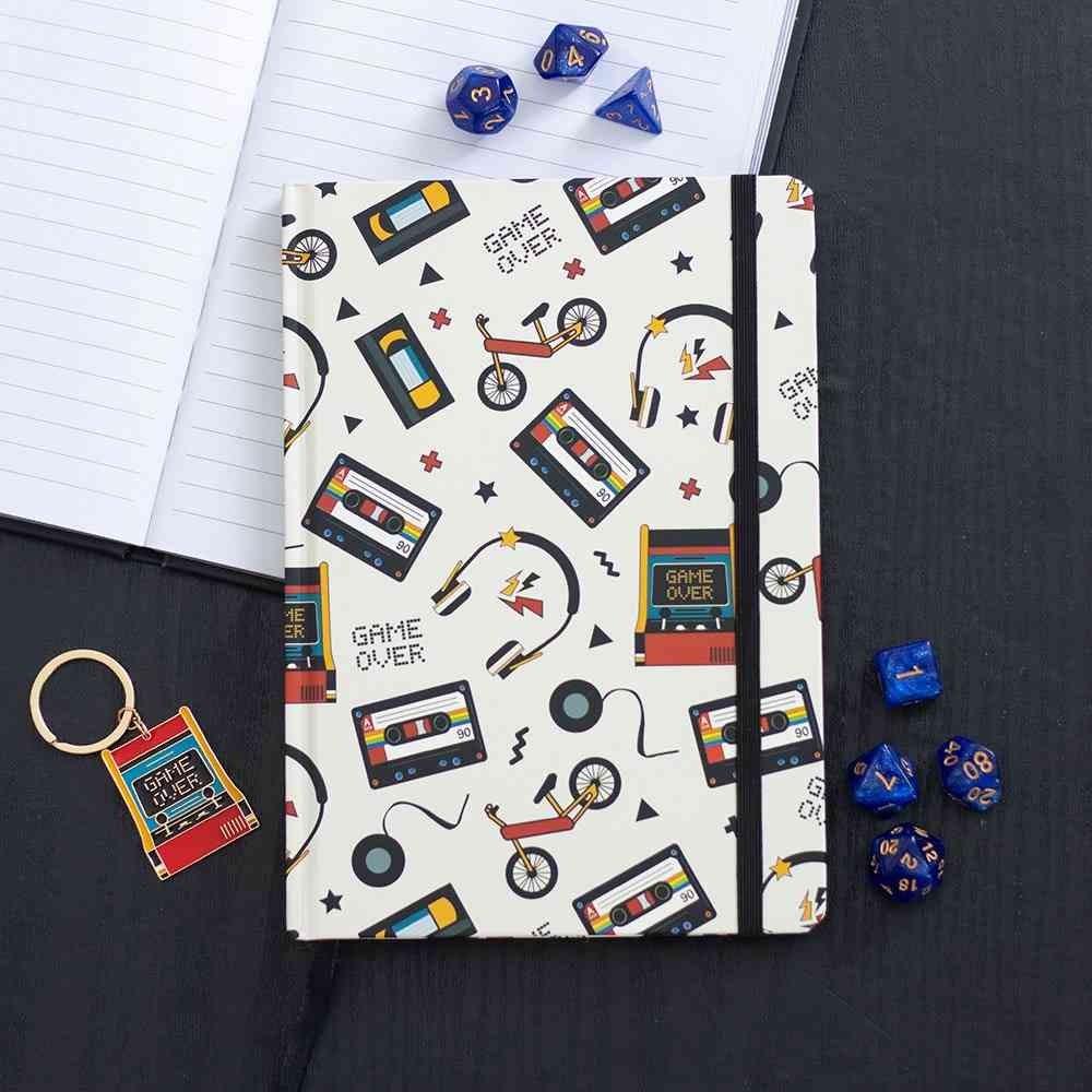 Something Different - Retro 80s Print A5 Notitieboek - Multicolours